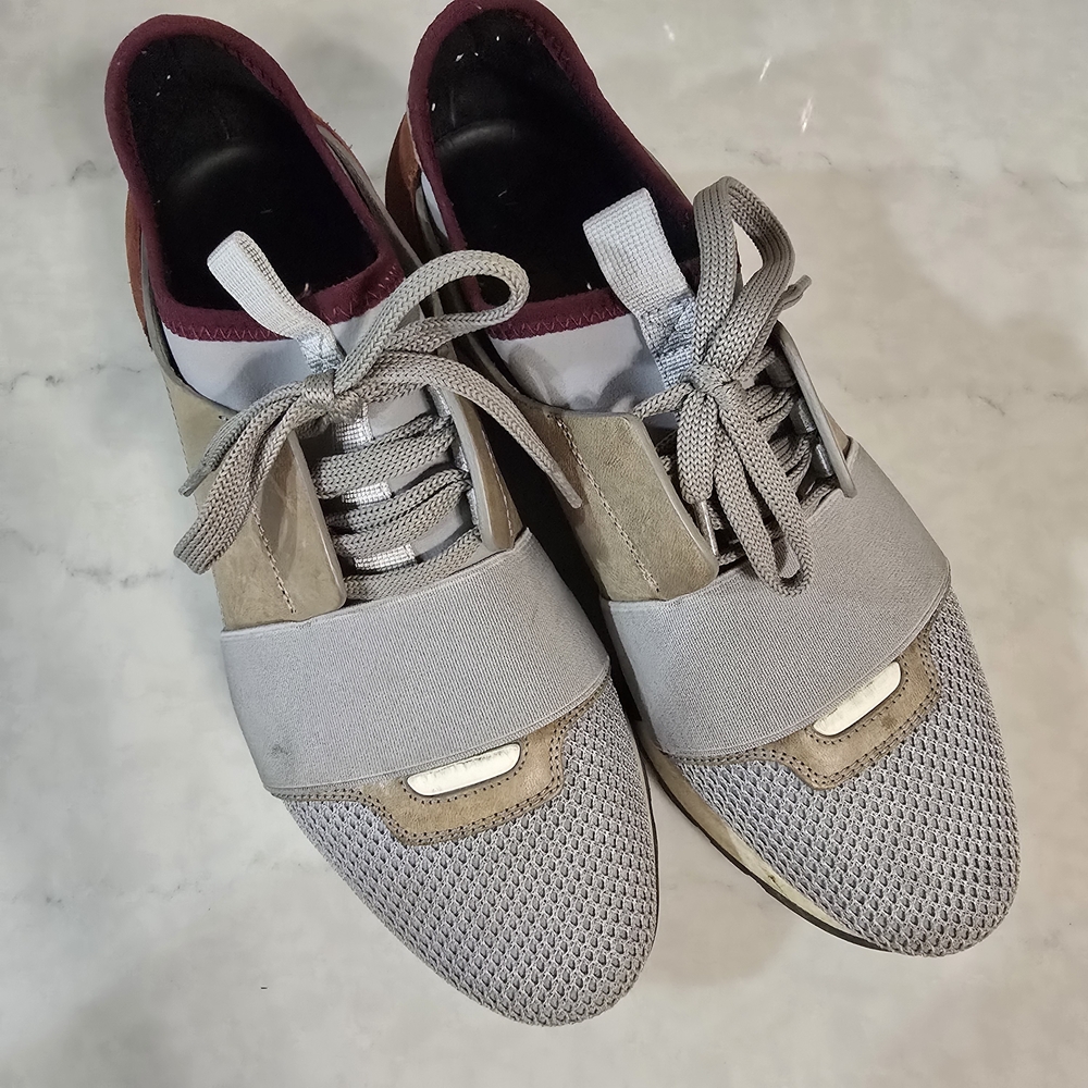 Balenciaga Black Textured Sole